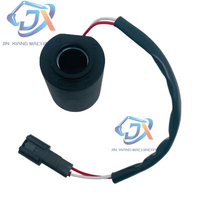 Construction Machinery Parts for Kato HD512 820 1023 1430-1-2-3 Pilot Lock Rotary Solenoid Valve Coil
