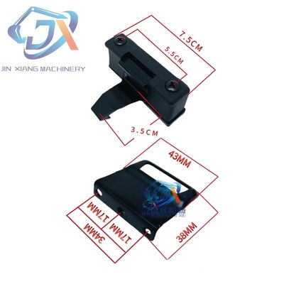 Excavadora para XE55 60 75 135 150 200D 215DA 370 470C D DA Ventana corredera de vidrio para sujetadores y sujetadores