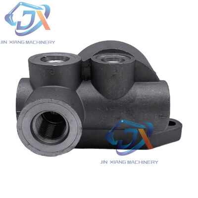 SK200-6 Cabeza del filtro de aceite asiento precursor para excavadora Kobelco