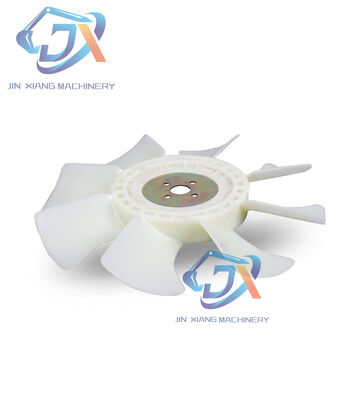 Adecuado para aspas de ventilador Komatsu PC30 35 40 45 50 y aspas de ventilador de refrigeración de motor Yanmar 3D84 4D84.