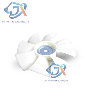 Las hojas de ventilador de enfriamiento de alta calidad son adecuadas para el motor Isuzu 4BG1 4BD1.
