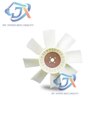 Cuchilla de ventilador de enfriamiento de excavadora de alta calidad 129953-44710 para YANMAR 4TNV94 4TNV94L Motor para DH60-7 R60-7 Cuchilla de ventilador del motor