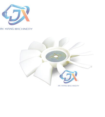 Excavator Engine Air Conditioner Fan Blade 6D31 with 10 Additional Fan Blades Construction Machinery Parts