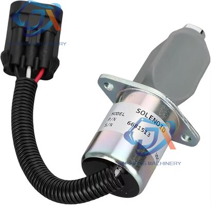 Excavadoras 6681513 6667993 6662993 6577503 6681512 6690563 Válvula de solenoide de apagado de 12 V para el motor Kubota S150 S160 S175