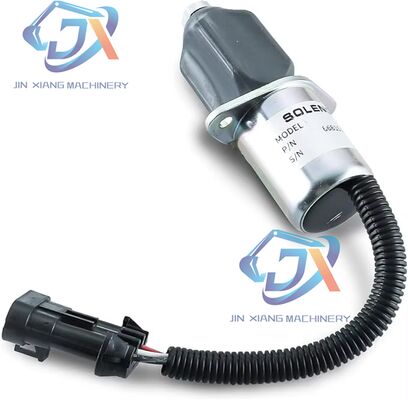 Excavadoras 6681513 6667993 6662993 6577503 6681512 6690563 Válvula de solenoide de apagado de 12 V para el motor Kubota S150 S160 S175