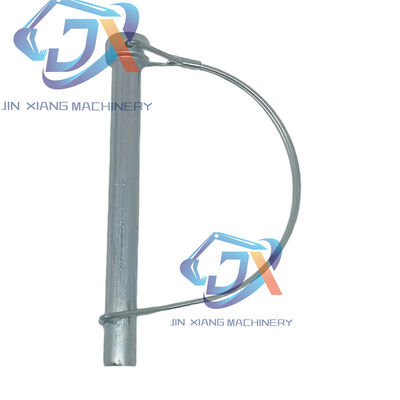 Excavator D-Type Steel Quick Release Fasteners Clevis Pin with Round Wire Lock Pull Ring Lock Catch and Spring Fasteners