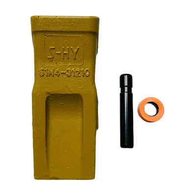 Excavator Parts for Hx110 Hx140 R130 R150 Yellow Sharp Bucket Tooth 61n4-31210 Bucket Teeth