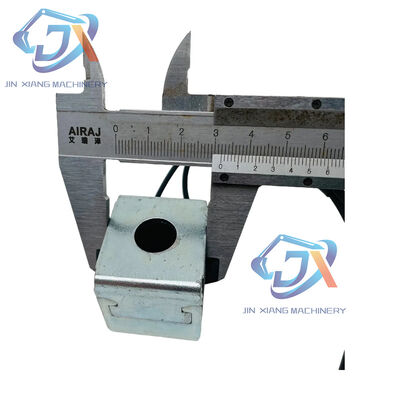 41B0141 Solenoid Coil 12vdc for XGMA Excavator XG815 Construction Machinery Parts Height 35mm, Inner Diameter 13mm