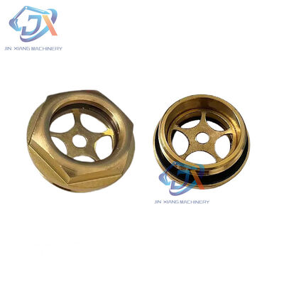 For kubota U15/17 hydraulic oil tank oil level observation hole with a copper hydraulic oil level mirror