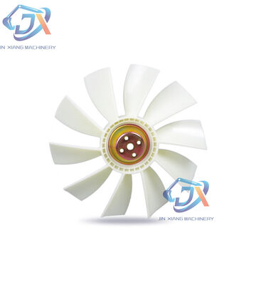 HD250-7 Las cuchillas del ventilador Mitsubishi S4F Motor de enfriamiento Las cuchillas del ventilador de enfriamiento Las cuchillas del flujo de aire
