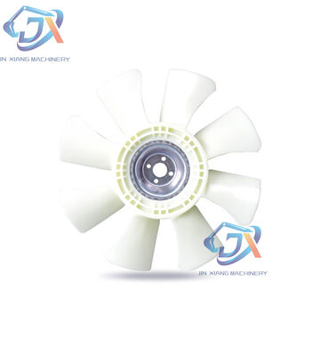 E306 E307 E308 SH60 SH80 Piezas de repuesto para excavadoras 4M40 Cuchilla de ventilador de enfriamiento del motor para piezas de excavadoras
