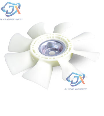 E306 E307 E308 SH60 SH80 Piezas de repuesto para excavadoras 4M40 Cuchilla de ventilador de enfriamiento del motor para piezas de excavadoras