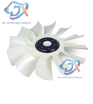 Para la EC360 Cuchilla de ventilador de refrigeración de excavadora D12D Cuchilla de ventilador de motor diesel