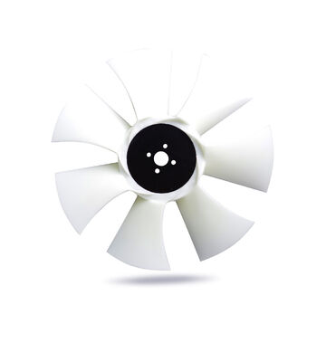 Para la excavadora moderna R60-7 R80-7 DH60-7 Cuchilla de ventilador de carretilla elevadora 4TNV94 4TNV94l Cuchilla de ventilador de plástico 129953-44710