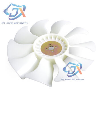 Las cuchillas del ventilador de enfriamiento del motor para la excavadora del motor Komatsu PC30 3D84E