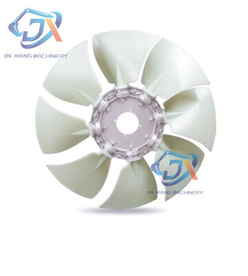 Hojas usadas de ventiladores de radiadores para motores EC210B 200D 220D D6E Partes de maquinaria de construcción