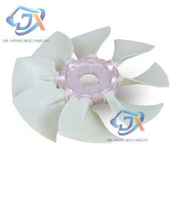 Hojas usadas de ventiladores de radiadores para motores EC210B 200D 220D D6E Partes de maquinaria de construcción