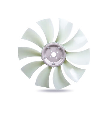 Cuchilla de ventilador de enfriamiento para motores 4TNV94 y 4D94 excavadoras piezas de maquinaria de construcción para talleres de reparación