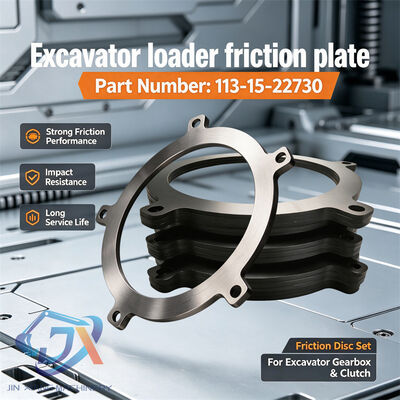 Placa de transmisión 113-15-22730 1131522730 para Bulldozer D21P-6 D21A-7 D31E-20 D31E-16 Placa de transmisión Star zebra