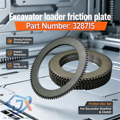 STAR ZEBRA Placa de disco de fricción Allied Hyster W6F W6G W8L H6H H8L H12E 328715 DISC FRICTION Comúnmente para grúas Allied y Hyster