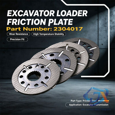 PLACA DE FRICCIÓN STAR ZEBRA BRAKE DISC 230-4017 2304017 para retroexcavadoras 428D, 430D, 432D, 436C