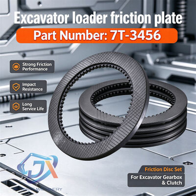 STAR ZABRA Friction Disc 7T3456 7T-3456 for 950G 950H 962G 962H Wheel Loader