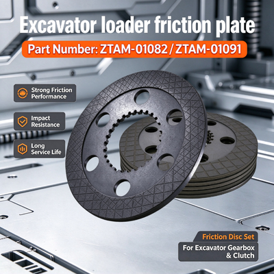 STAR ZEBRA ZTAM-01082 FRONT AXLE BRAKE DISC Friction Disc ZTAM-01082 Brake Disc for Hyundai R60W-9S Wheel Loader Parts