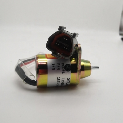 El excavador combustible de 12 voltios apagó a OEM 1503ES-12S5SUC12S del solenoide 119233-77932