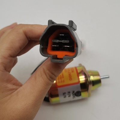 El excavador combustible de 12 voltios apagó a OEM 1503ES-12S5SUC12S del solenoide 119233-77932