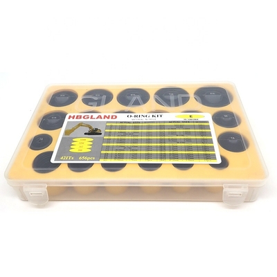 Excavador Spare Parts, O de goma Ring Kit For Excavator de 656 PCS
