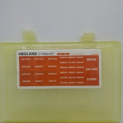 Excavador GIGANTE 383PCS de Seal Kit Rubber For HITACHI del excavador
