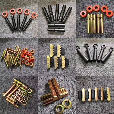 Excavador Undercarriage Parts, peso del acero de aleación de Bucket Teeth Pins 0.15-2KG del excavador