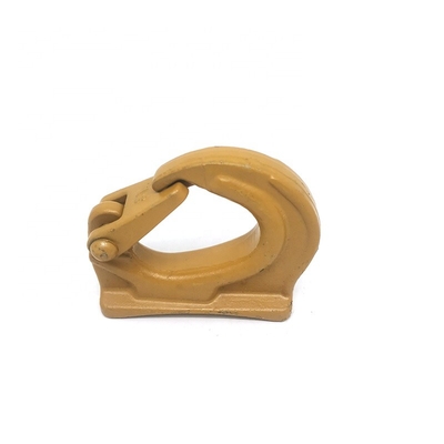Color amarillo material de acero de Lifting Hook Alloy del excavador del peso 2-3KG