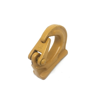 Color amarillo material de acero de Lifting Hook Alloy del excavador del peso 2-3KG