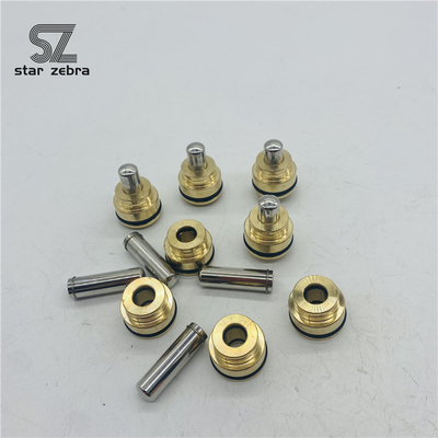 Excavador Joystick Handles, material de goma de EC210 SK200 del empujador de la válvula