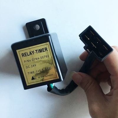NEW Excavator R80-7 R210LC-7 R215LC-7 Timer Relay 21N4-00762 Time Delay Relays