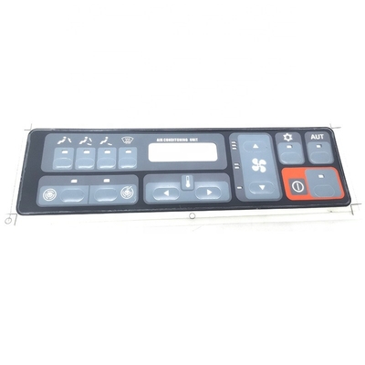 Material de plástico de AC Panel Button Sticker del excavador de E312B E320B