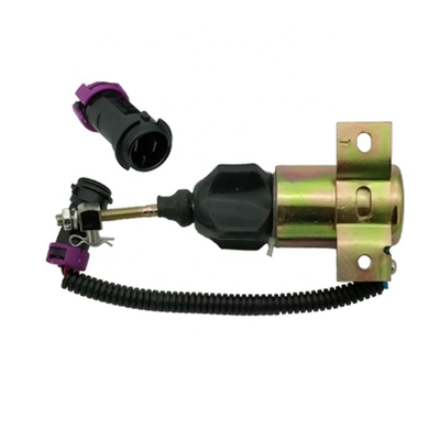 Válvula electromagnética del apagado de Fuel Shutoff Valve 3754020-X54 12V del excavador