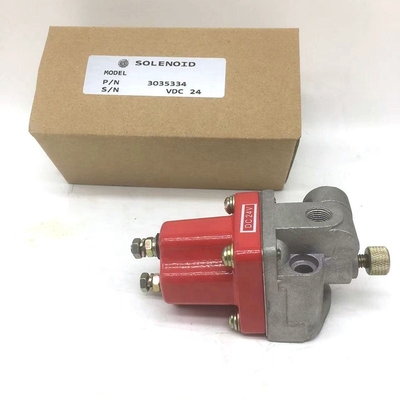 Solenoide 24V de Electric Parts Stop del excavador de la válvula electromagnética de 3035344 apagados