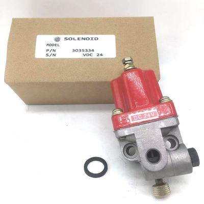 Solenoide 24V de Electric Parts Stop del excavador de la válvula electromagnética de 3035344 apagados