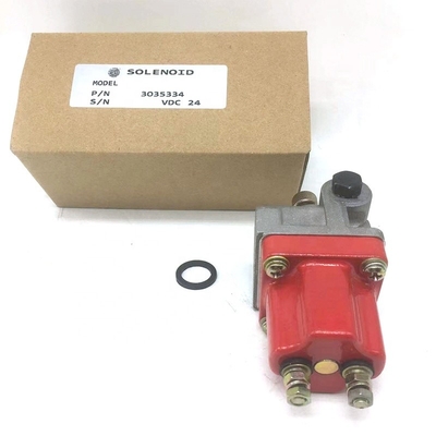Solenoide 24V de Electric Parts Stop del excavador de la válvula electromagnética de 3035344 apagados